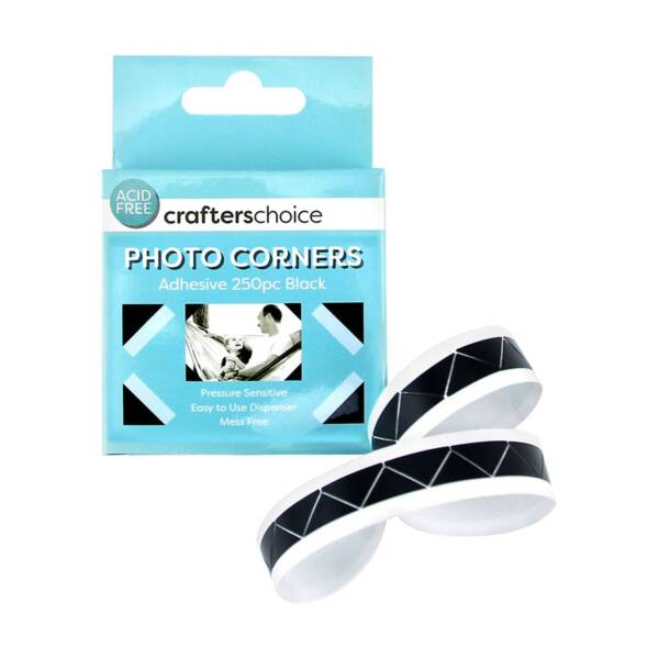 Crafts Choice - Photo Corners - Black