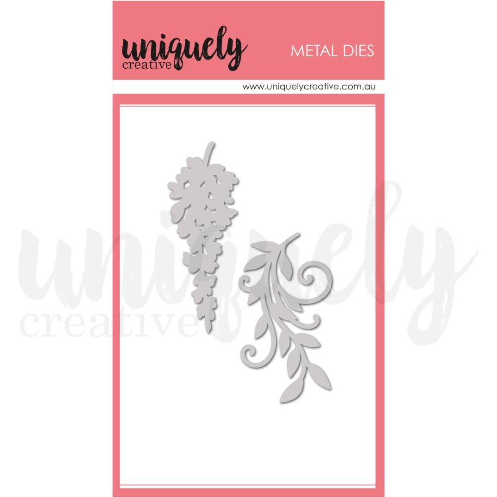 Uniquely Creative - Metal Die - Layered Wisteria