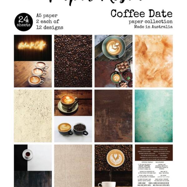 Paper Rose - 6" x 8" Collection Pack - Coffee Date