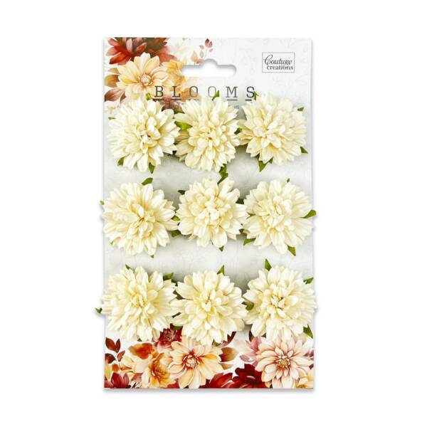 Couture Creations - Paper Flowers - Blooms - Naturals # 2