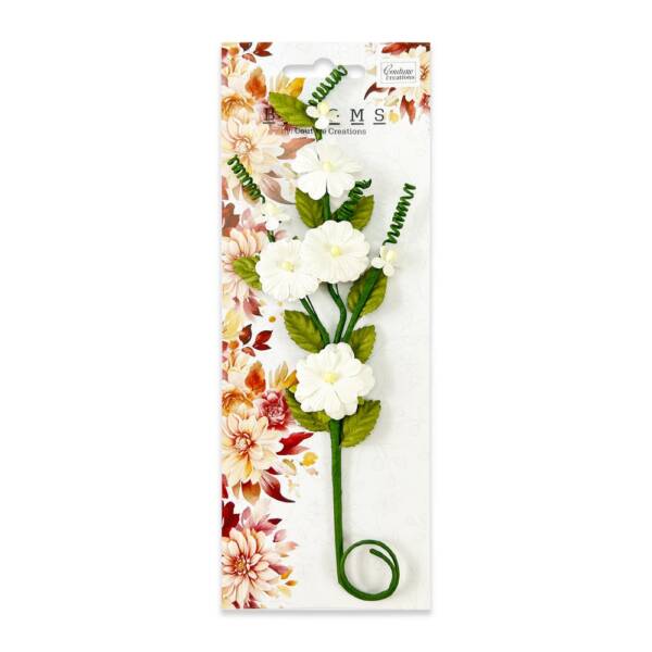 Couture Creations - Paper Flowers - Blooms - Naturals # 4