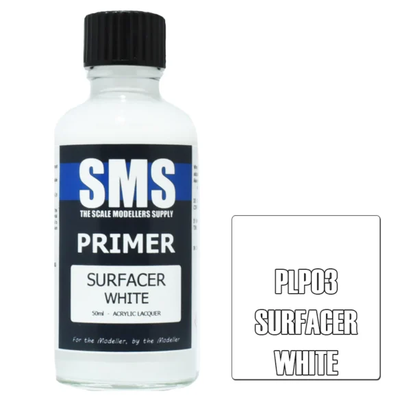 SMS - Premium Primer - Surfacer White 50ml