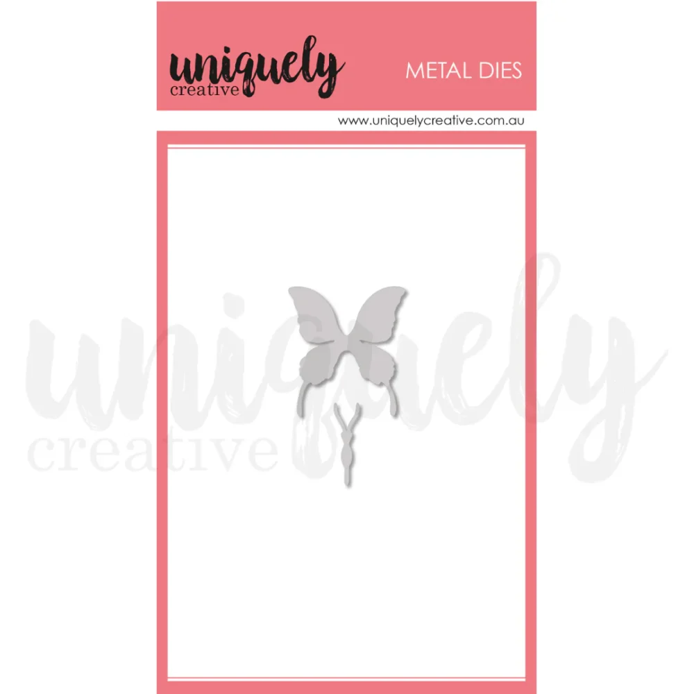 Uniquely Creative - Metal Die - Beautiful Butterfly Die