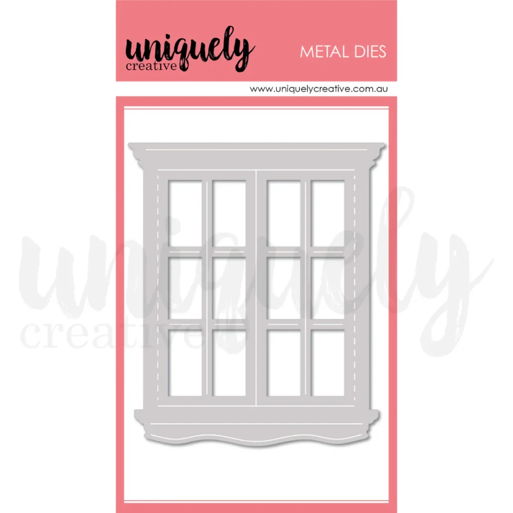 Uniquely Creative - Metal Die - Ornate Window Die