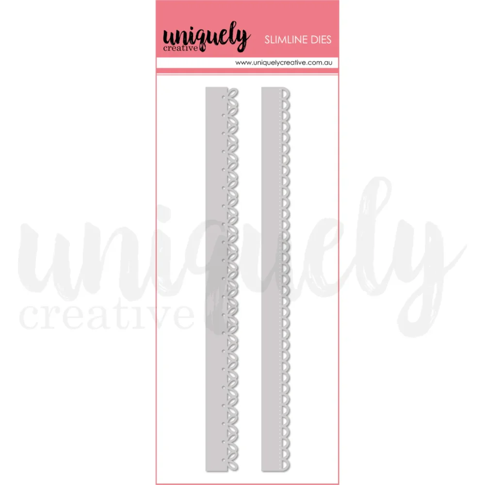 Uniquely Creative - Metal Die - Slim - Lacey Edge Die