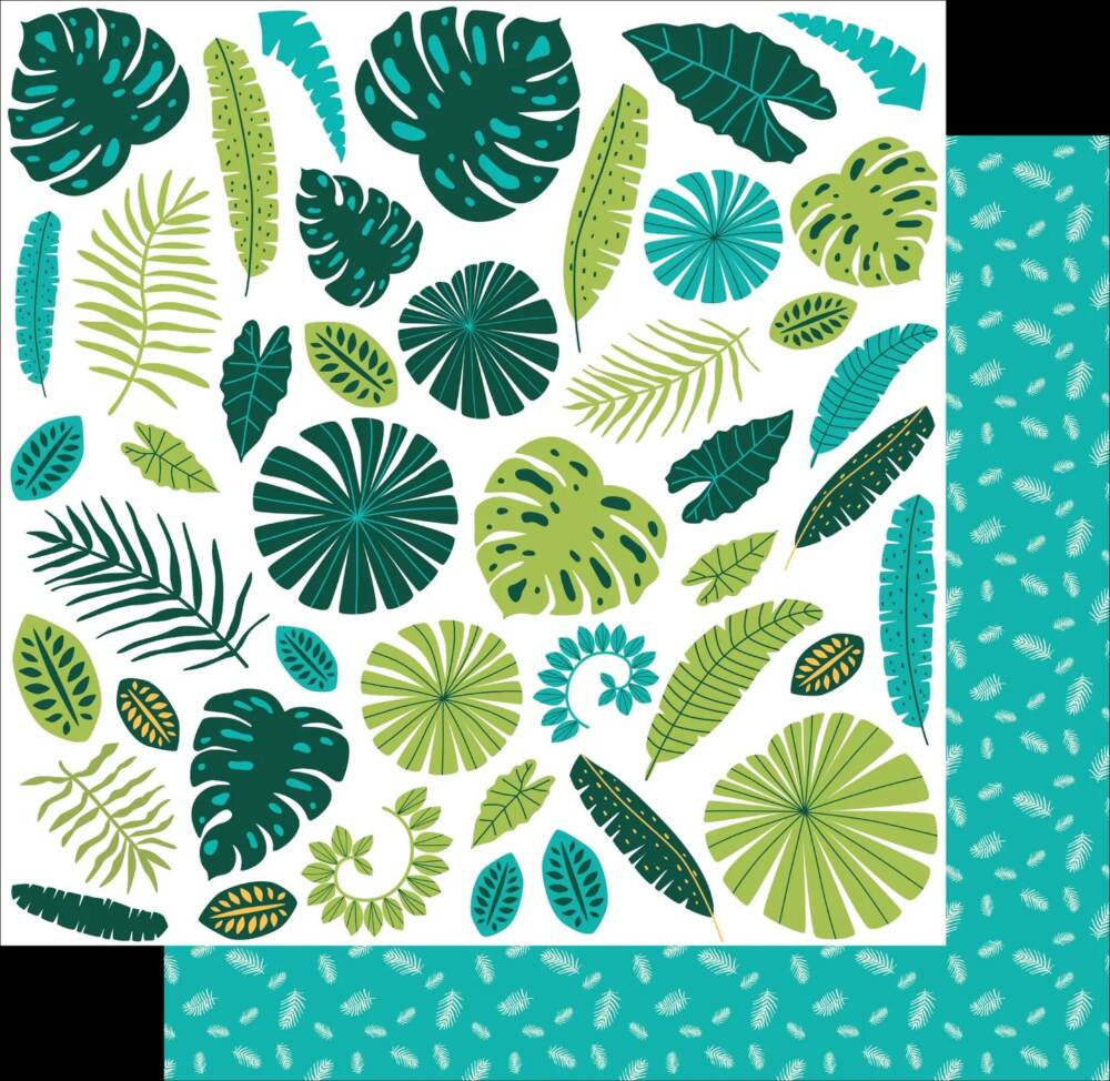 Uniquely Creative - 12x12 Paper - Rainforest Retreat - Leafy