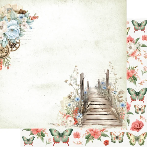 Uniquely Creative - 12x12 Paper - Vintage Chronicles - Faded Elegance