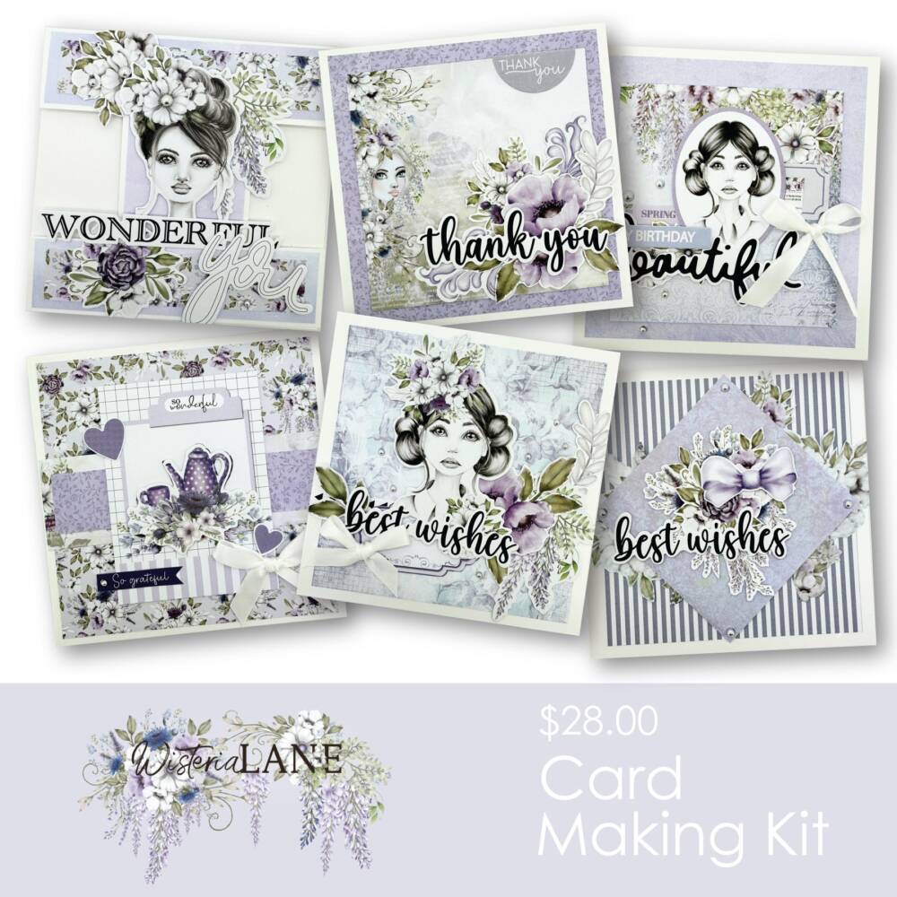 Uniquely Creative Card Making Kit - Wisteria Lane