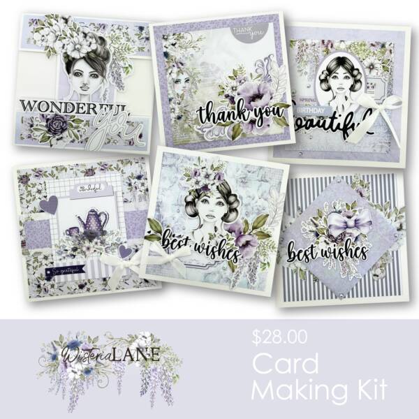 Uniquely Creative Card Making Kit - Wisteria Lane