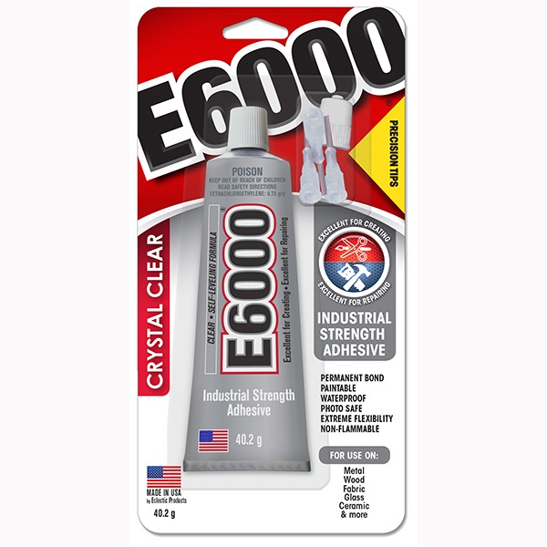 E6000 - Industrial Strength Adhesive - 40g with tips