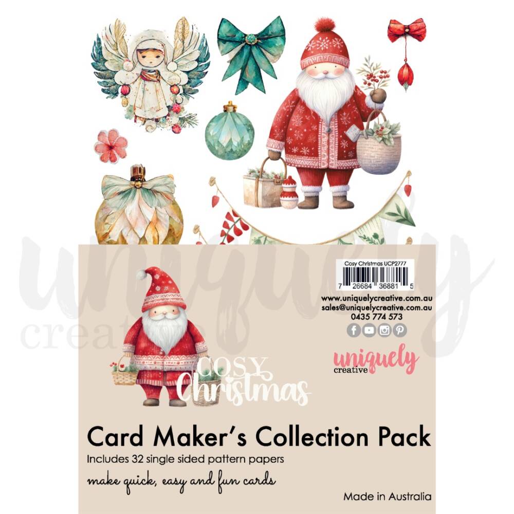 Uniquely Creative - Card Maker's Collection Pack - Cosy Christmas