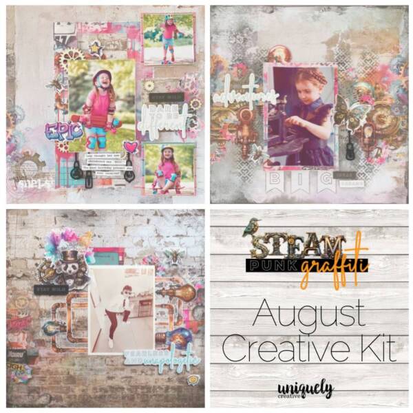 Uniquely Creative - Creative Kits - Steampunk Graffiti