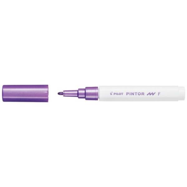 Pilot Pintor Paint Marker - Fine 1.0mm - Metallic Violet