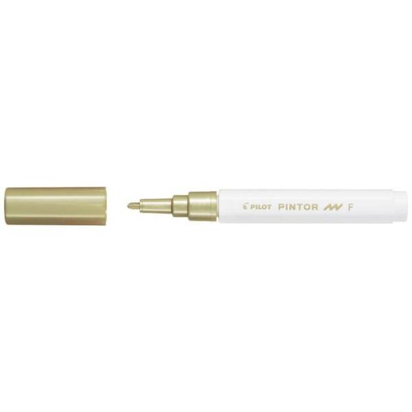 Pilot Pintor Paint Marker - Fine 1.0mm - Metallic Gold