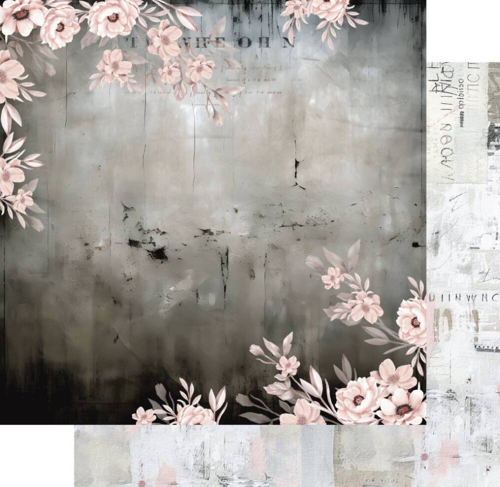 Uniquely Creative - 12x12 Paper - Vintage Walls - Daphne's Boudoir