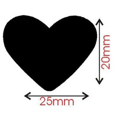 Craft Punch - Heart - 25 x 20mm