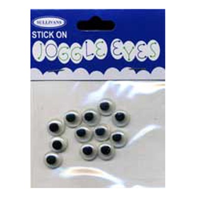 Joggle Eyes - Stick On - 10mm