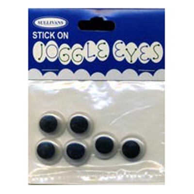 Joggle Eyes - Stick On - 16mm