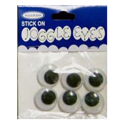 Joggle Eyes - Stick On - 20mm