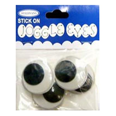 Joggle Eyes - Stick On - 30mm