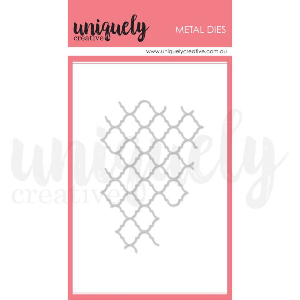 Uniquely Creative - Metal Die - Textured Lattice