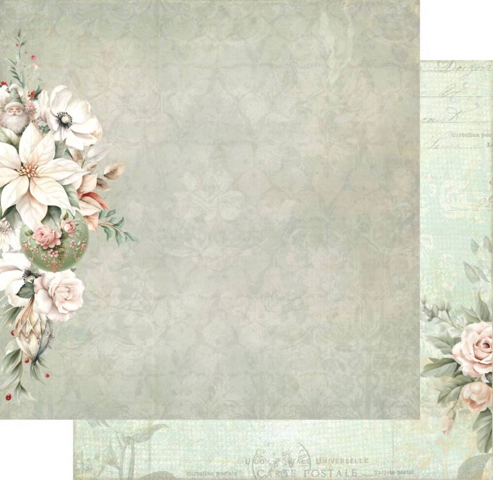 Uniquely Creative - 12x12 Paper - Christmas Wishes - Making a List