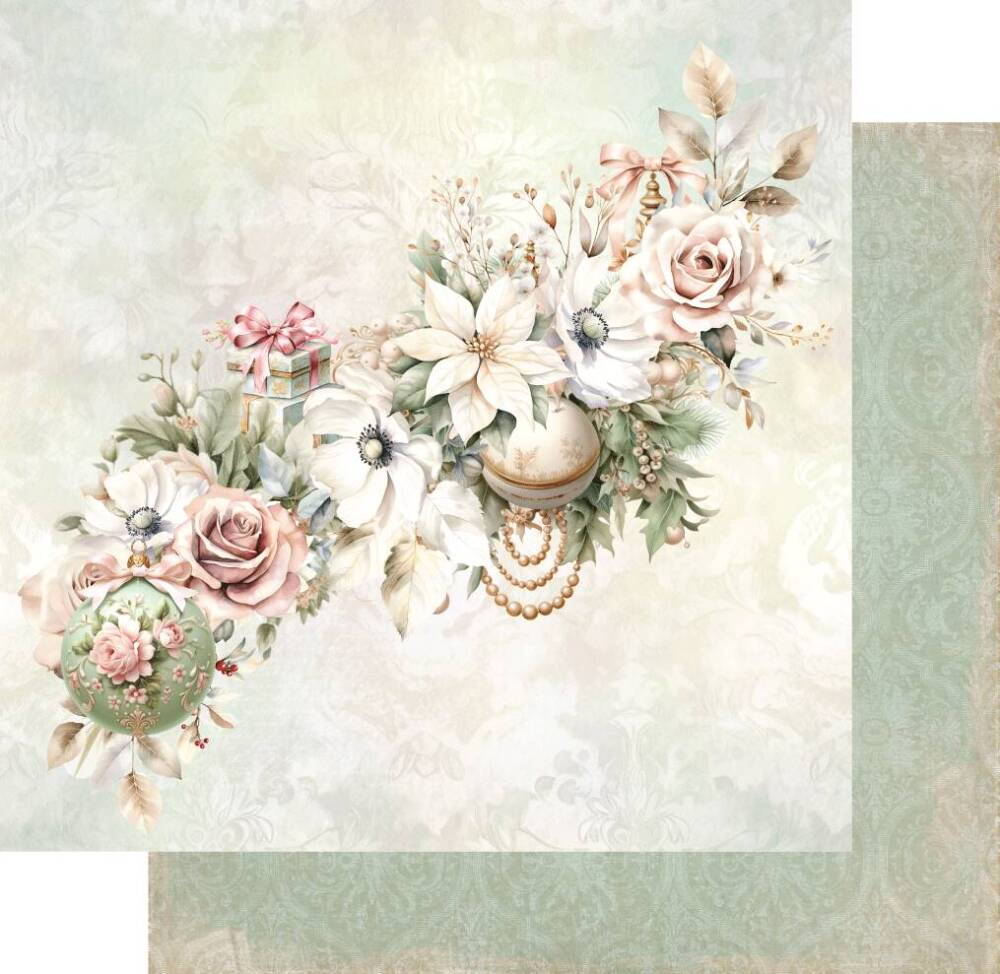 Uniquely Creative - 12x12 Paper - Christmas Wishes - Decorations