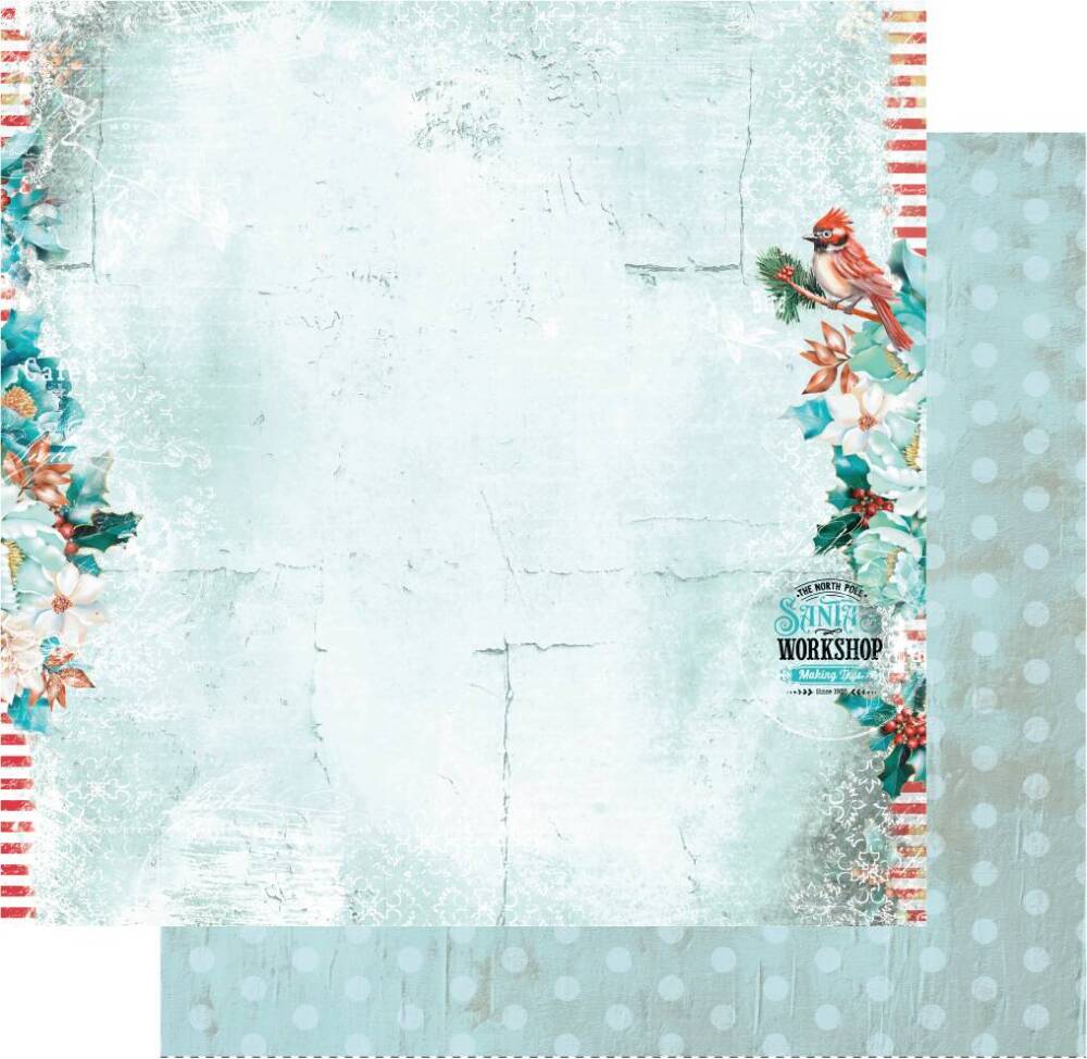 Uniquely Creative - 12x12 Paper - Merry & Bright - Santa's Workshop