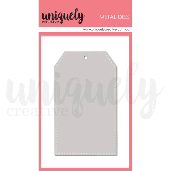 Uniquely Creative - Metal Die - Stitched Essential Tag