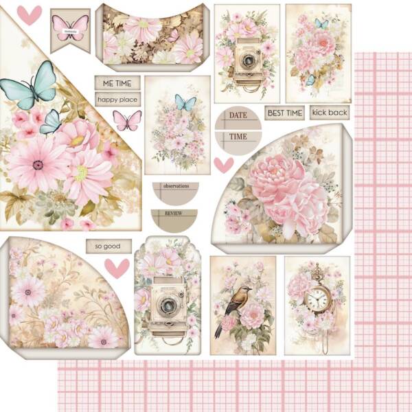 Uniquely Creative - 12x12 Paper - Day Dream - Daydream Folio Bits