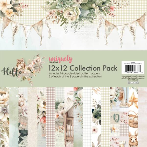 Uniquely Creative - 12x12 Collection Pack - Hello Darling