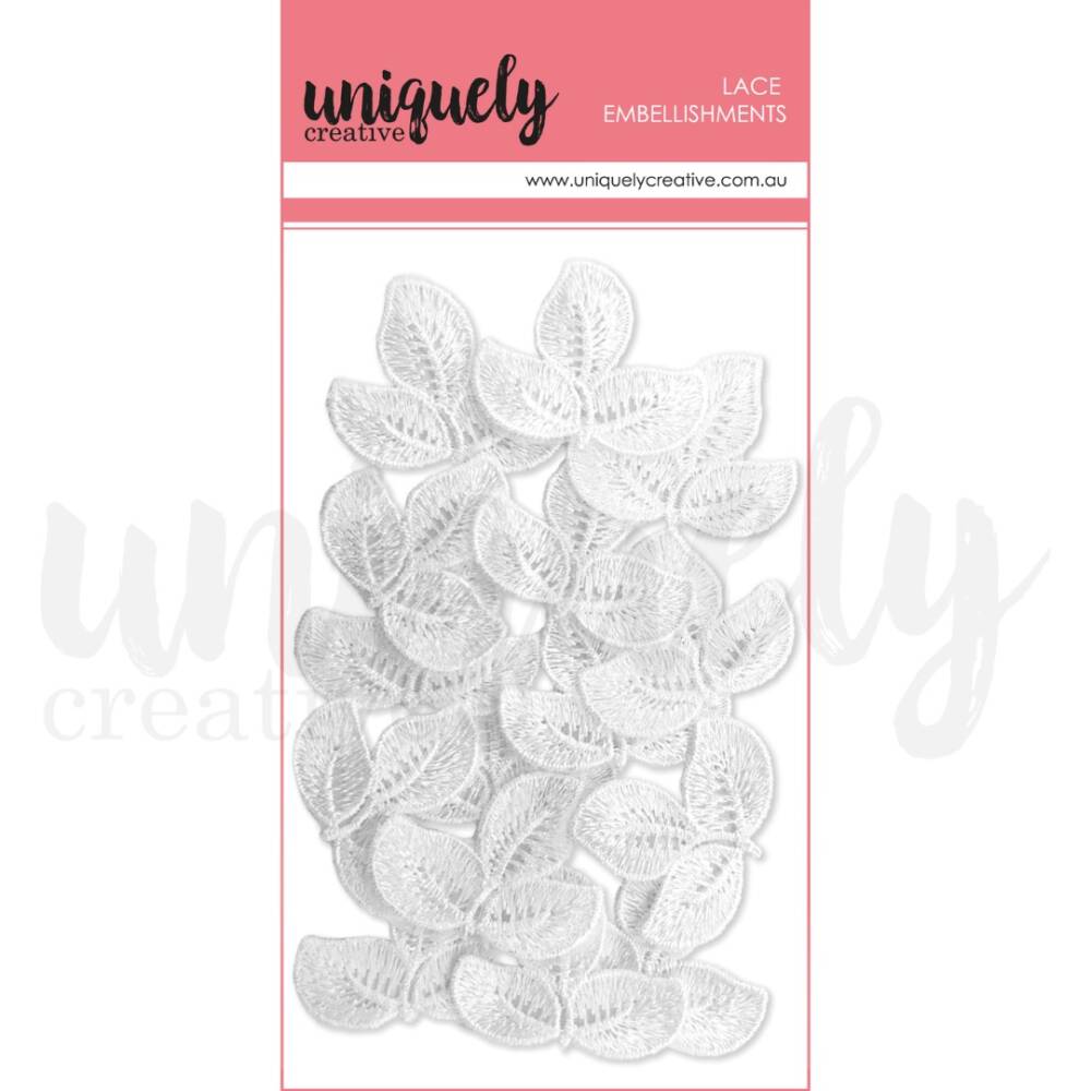 Uniquely Creative - Lace - Rose Leaves
