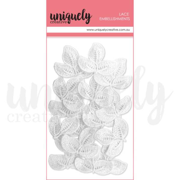 Uniquely Creative - Lace - Rose Leaves