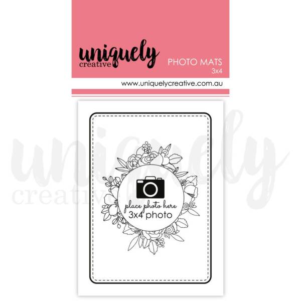 Uniquely Creative - 3 x 4 Photo Mats