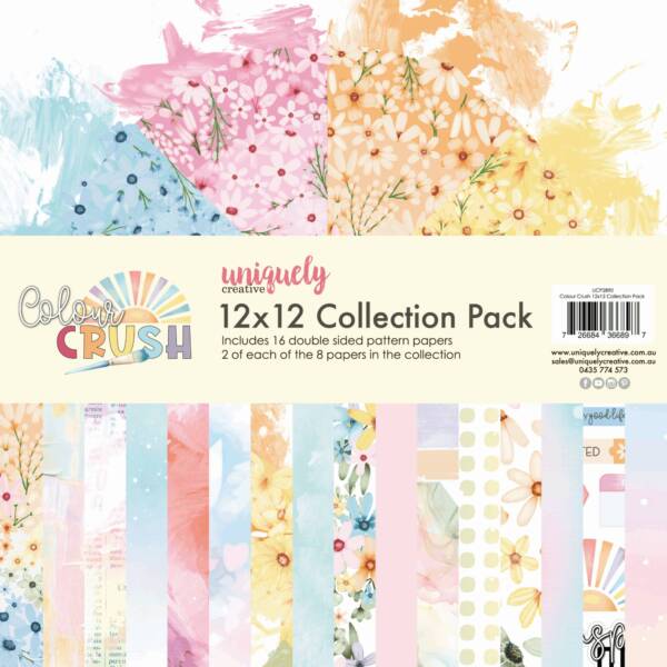 Uniquely Creative - 12x12 Collection Pack - Colour Crush