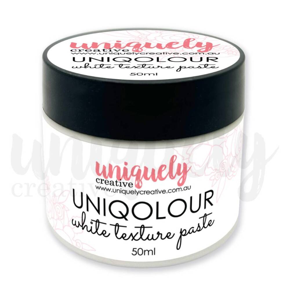 Uniqolour Texture Paste - White