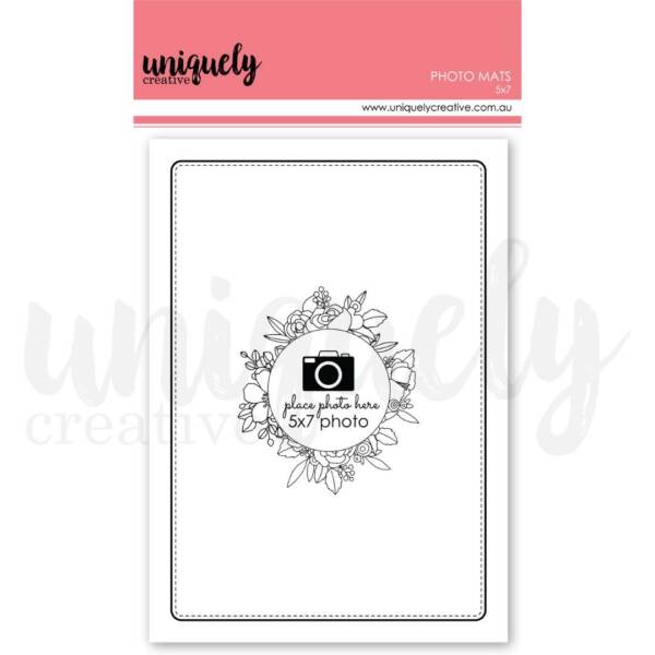 Uniquely Creative - 5 x 7 Photo Mats