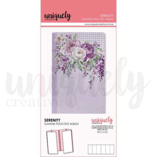 Uniquely Creative - Slimline Fold Out Album - Serenity