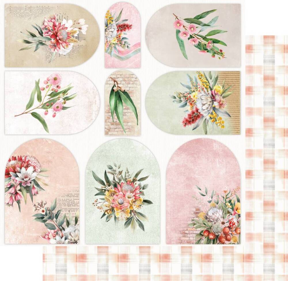 Uniquely Creative - 12x12 Paper - Echoes of the Outback - Outback Arches