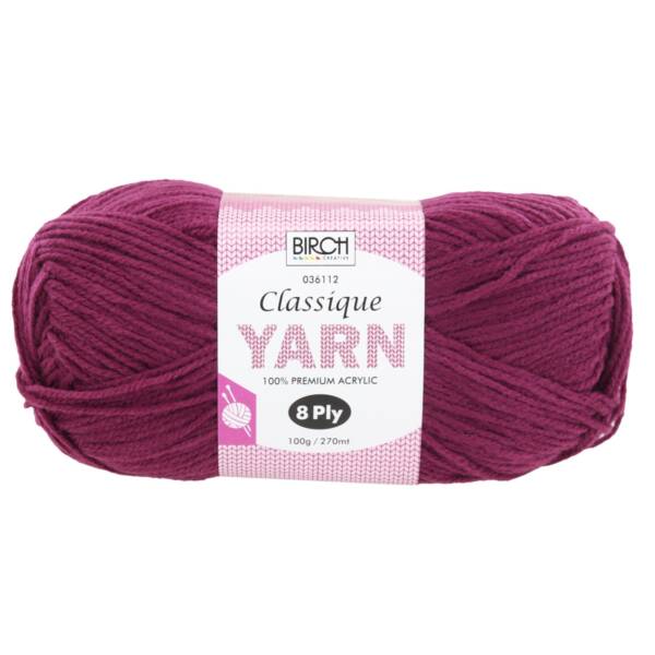Birch Classique 8 ply - 35 Rhubarb