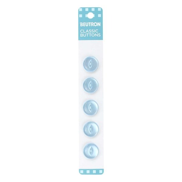 Beutron - Classic Buttons - Light Blue