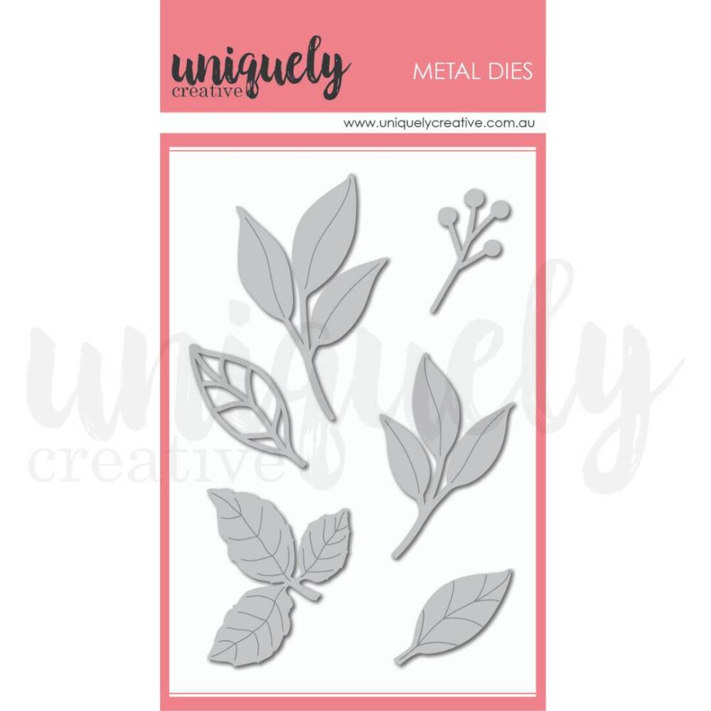Uniquely Creative - Metal Die - Mixed Leaves