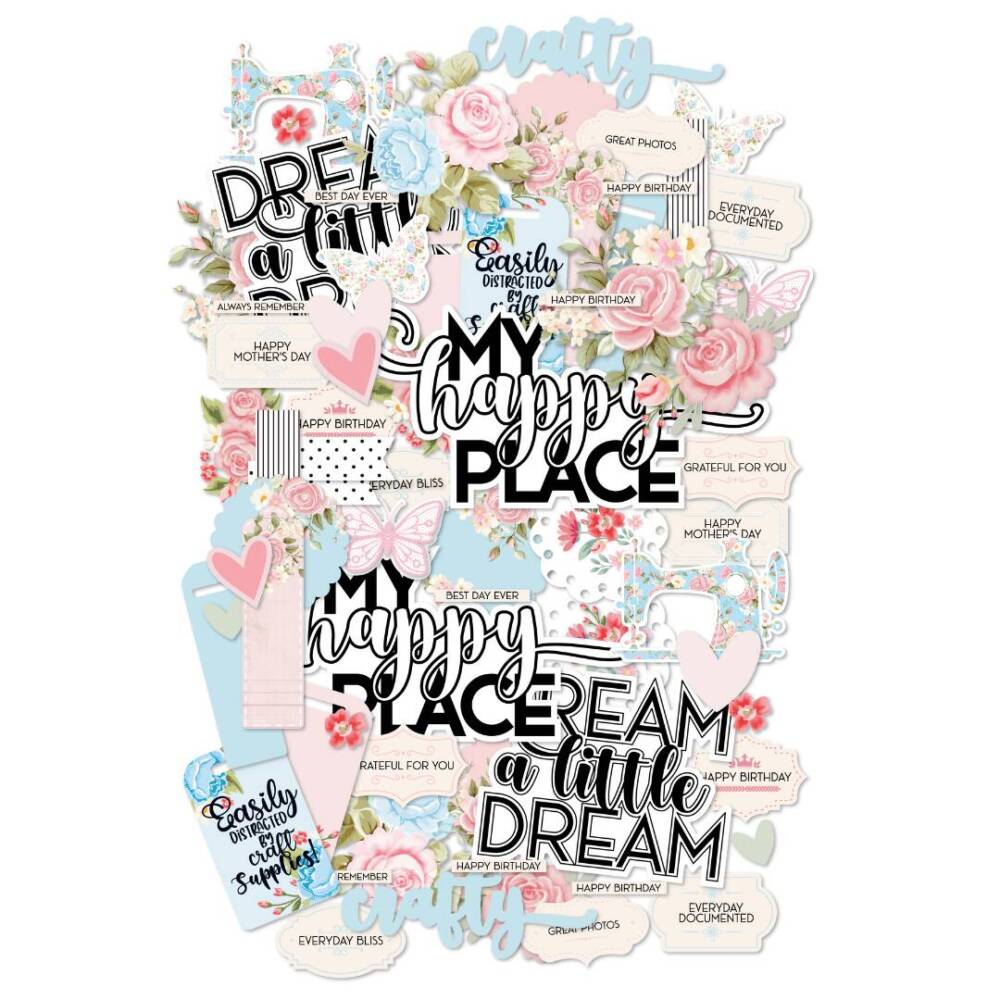 Uniquely Creative - Creative Cuts - Patchwork Roses