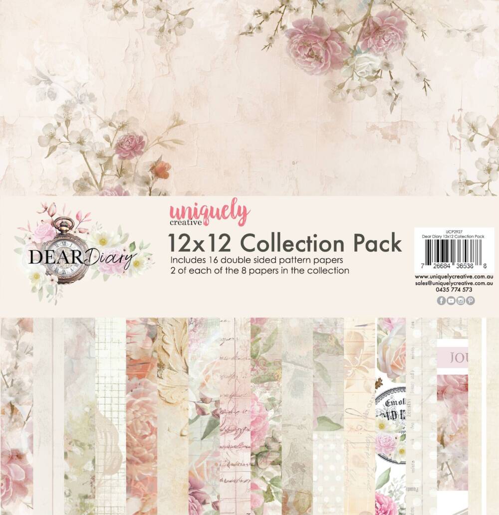 Uniquely Creative - 12x12 Collection Pack - Dear Diary