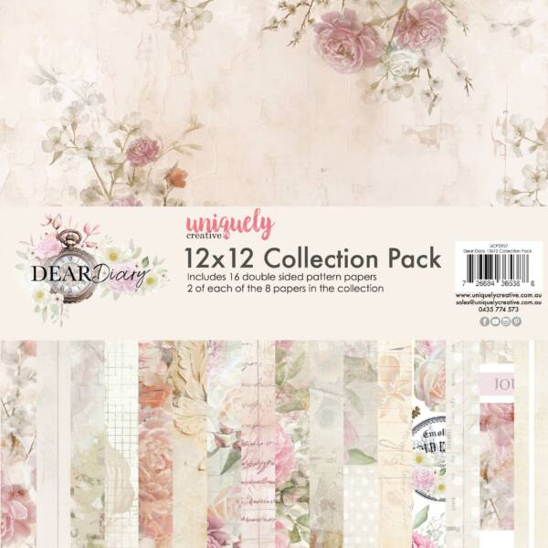 Uniquely Creative - 12x12 Collection Pack - Dear Diary