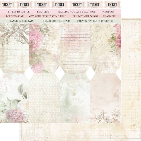 Uniquely Creative - 12x12 Paper - Dear Diary - Hoping