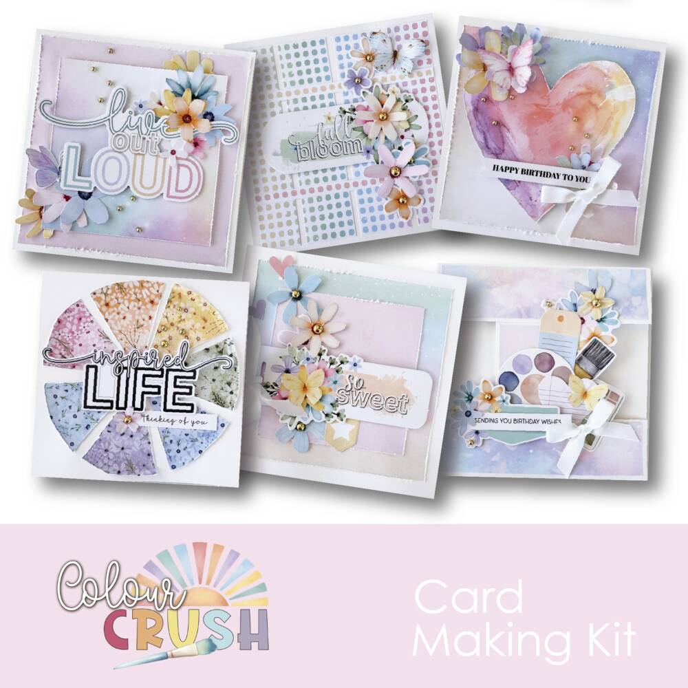 Uniquely Creative Card Making Kit - Colour Crush