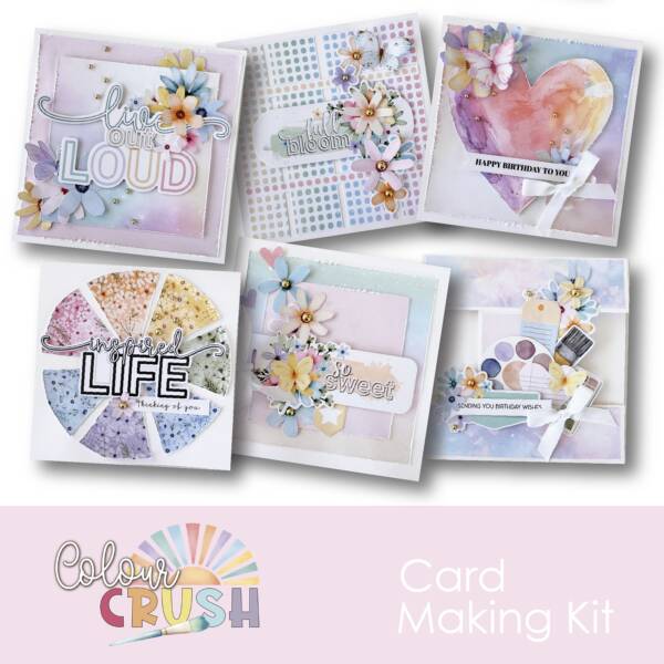 Uniquely Creative Card Making Kit - Colour Crush