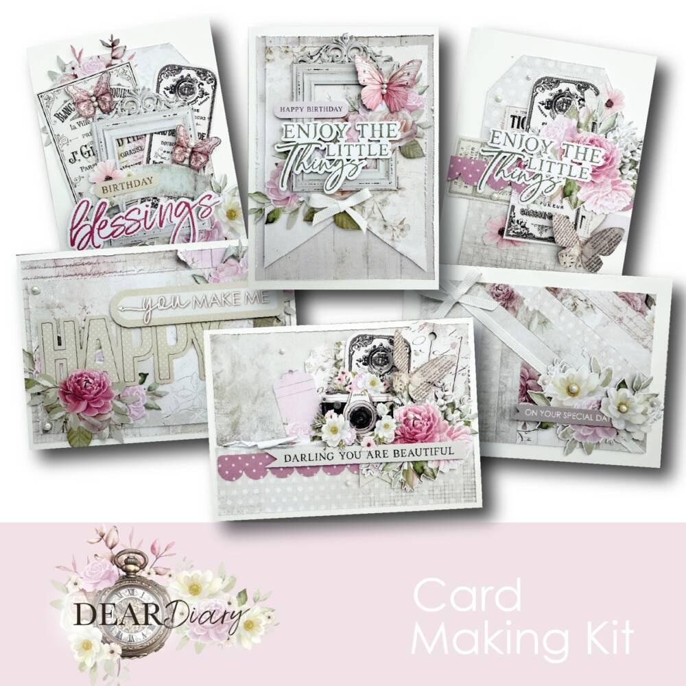 Uniquely Creative Card Making Kit - Dear Diary