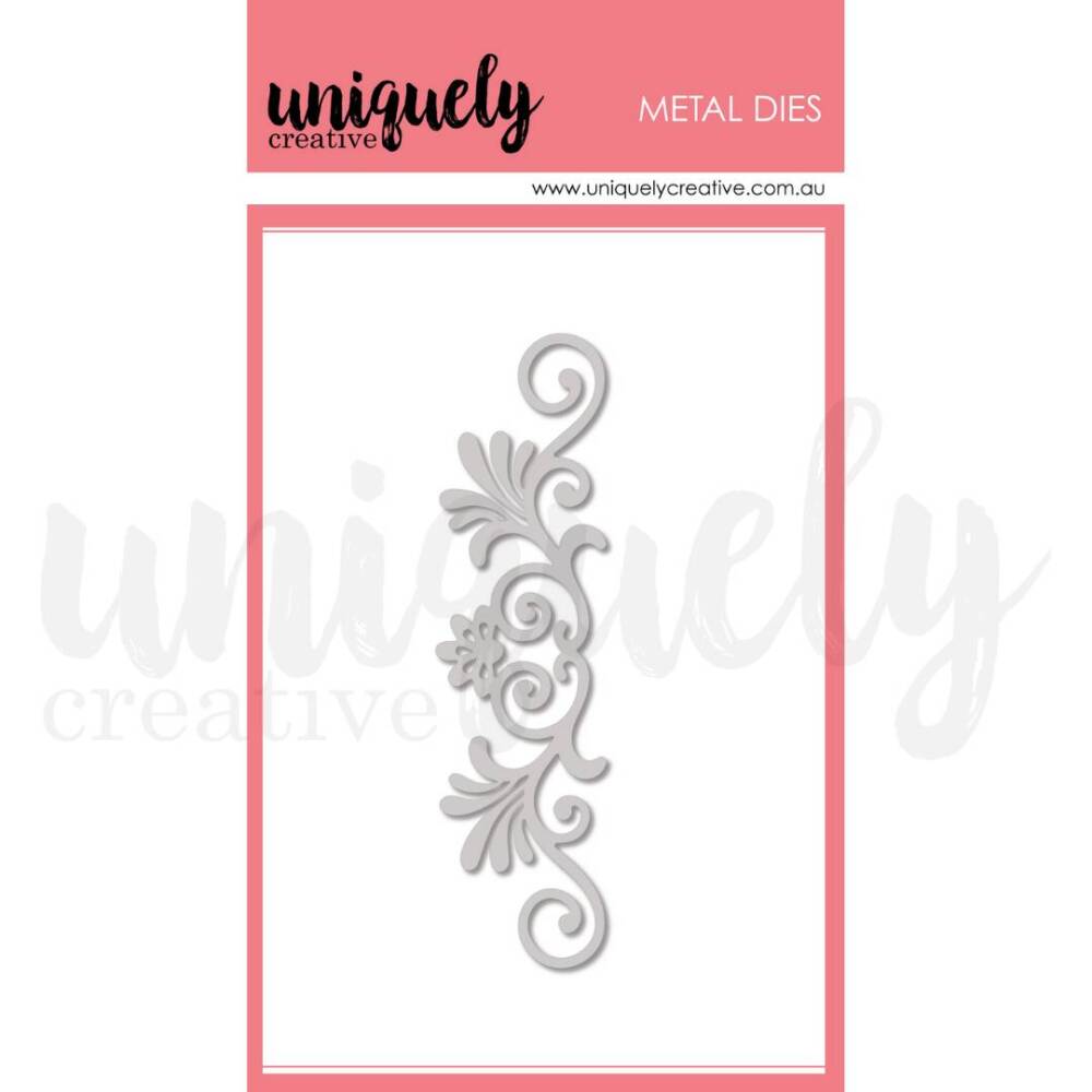 Uniquely Creative - Metal Die - Flourish Scroll